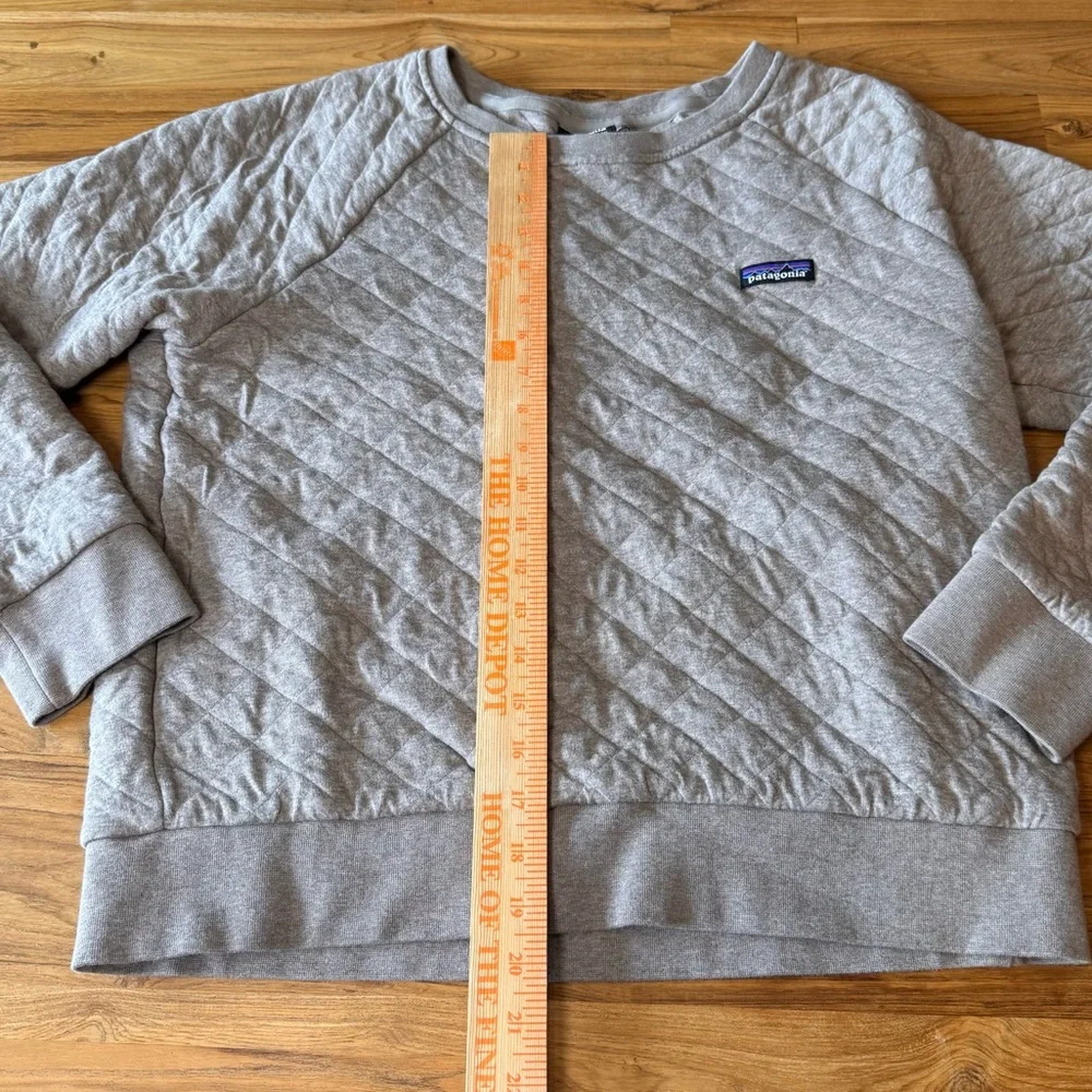 Patagonia Quilted Long Sleeve Shirt Women’s Large Light Brown - Picture 3 of 9